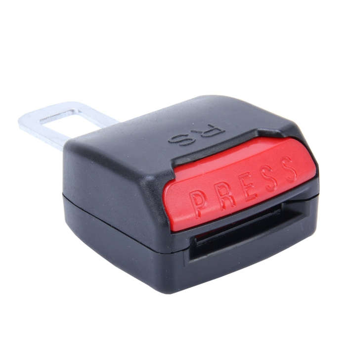 2 PCS RS-01 Universal Car Seat Belt Extension Buckle (Black)