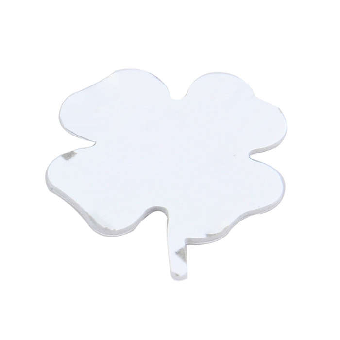 Four Leaf Clover Herb Luck Symbol Badge Emblem Labeling Sticker Styling Car Dashboard  Decoration...