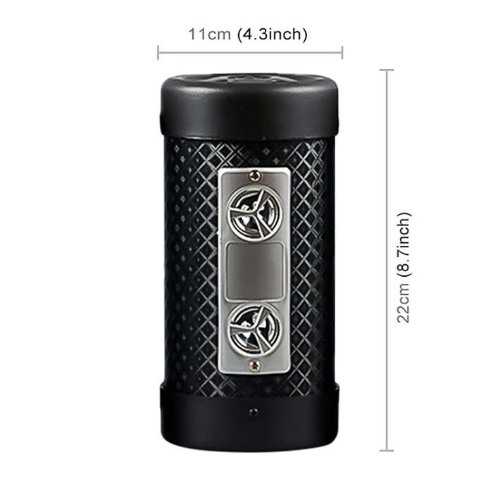 4 inch Round Shape Stereo Motorcycle / Car / Household Subwoofer, Built-in Bluetooth, Support TF ...