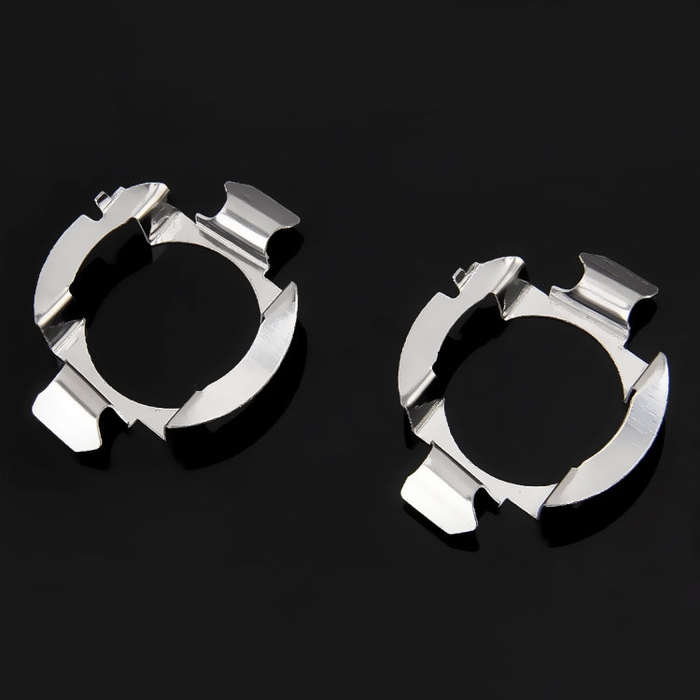 TK-123 1 Pair H7 LED Headlight Bulb Base Retainer Holder Adapter, For Audi: A3, A4L, A6L; Buick: ...