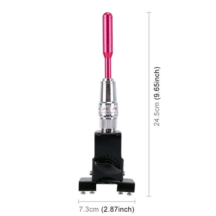 PS-401 Modified Car Antenna Aerial, Size: 24.5cm x 7.3cm (Red)