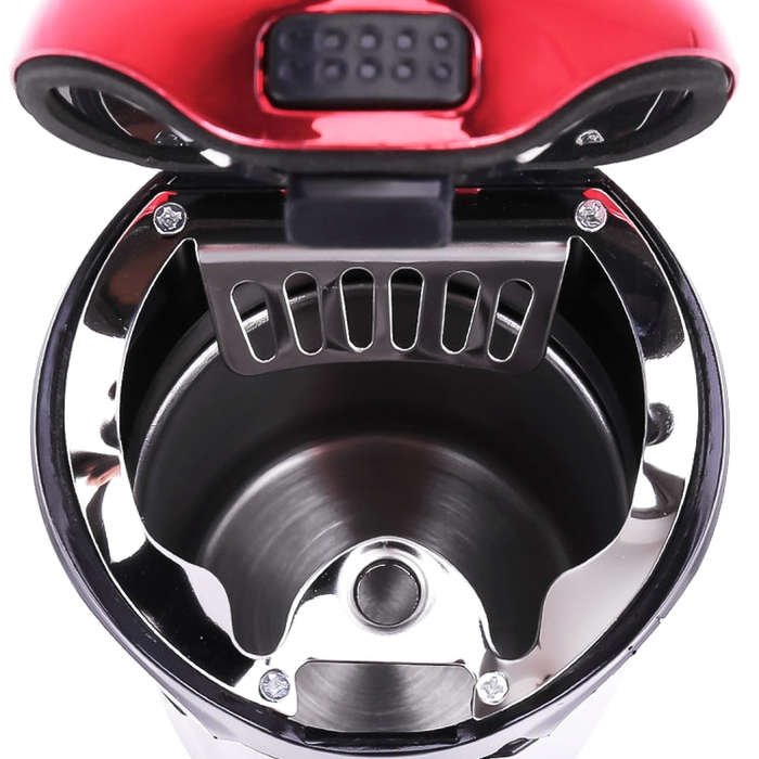 2 in 1 Universal Car Detachable Electronic Cigarette Lighter + Trash Rubbish Bin Ashtray(Red)