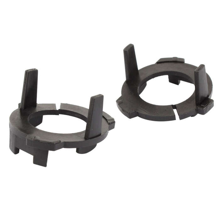 1 Pair H7 LED Headlight Bulb Retainers Holder Adapter for VW Volkswagen Lawida Lamando Touran Tig...