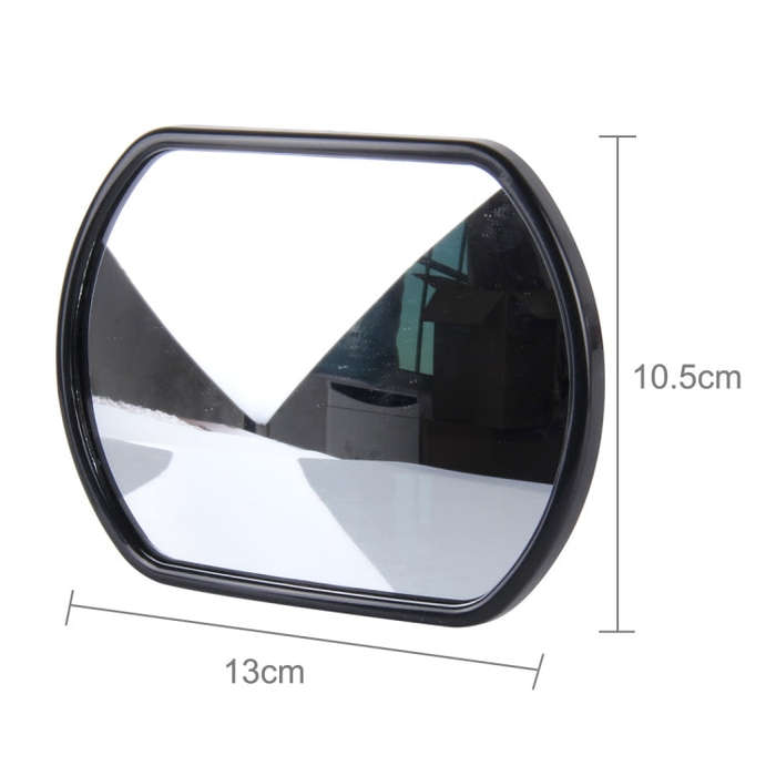 3R-025 Truck Blind Spot Rear View Wide Angle Mirror, Size: 14cm × 10.5cm(Black)