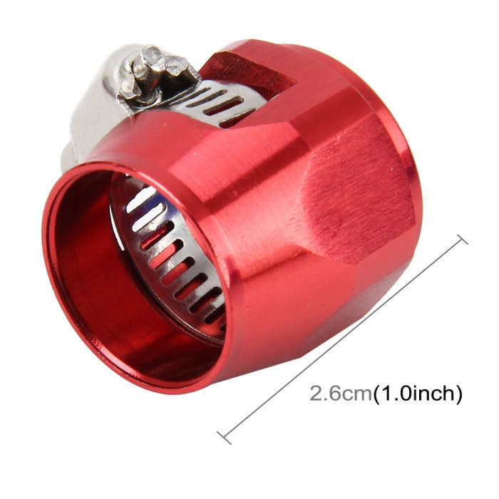 AN10 Car Performance Aluminum Accessories Adapter Nitrite Hose Finisher Adapter Nylon Braided Hos...
