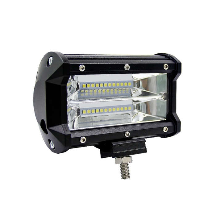 5 inch 18W 24 LED Waterproof IP67 Two Bar Modified Off-road Lights Spotlight Light Car Work Light...