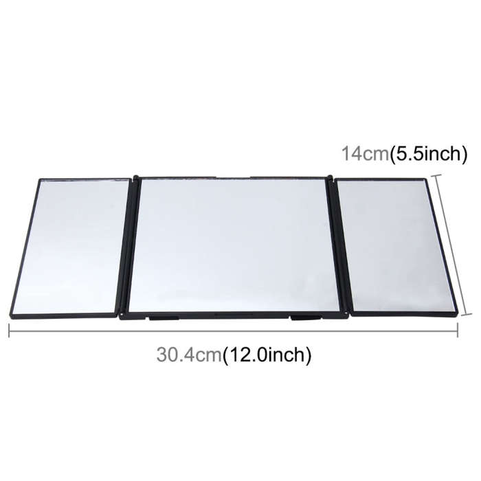 SHUNWEI Car Sun Visor Adjustable Mirror Car Makeup Sun-shading Vehicle Mounted Cosmetic Mirror Fo...