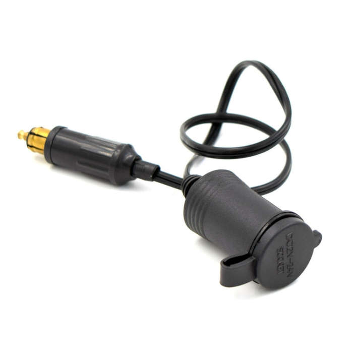 Car 15A 12-24V Multi-functional European Standard Connector Cigarette Lighter for BMW / Motorcycl...