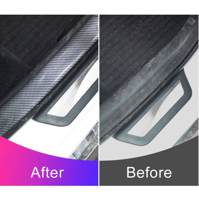 Universal Car Door Threshold Decoration Strip Decorative Sticker, Size : 5CM x 3M(Red)