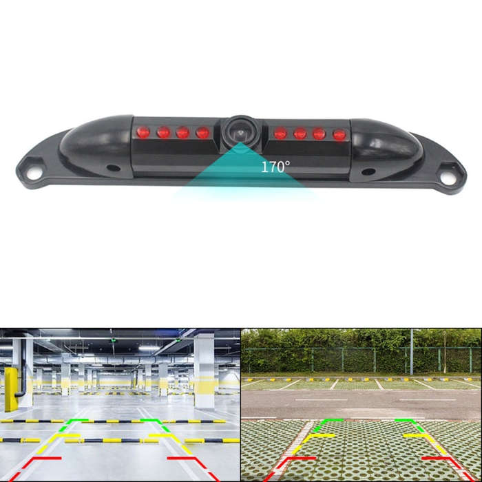 PZ423 America Car License Plate Frame 120 Degree Rear View Camera