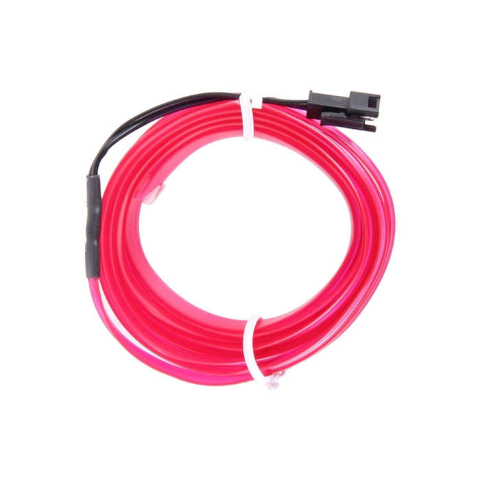 2M Cold Light Flexible LED Strip Light For Car Decoration(Purple Light)