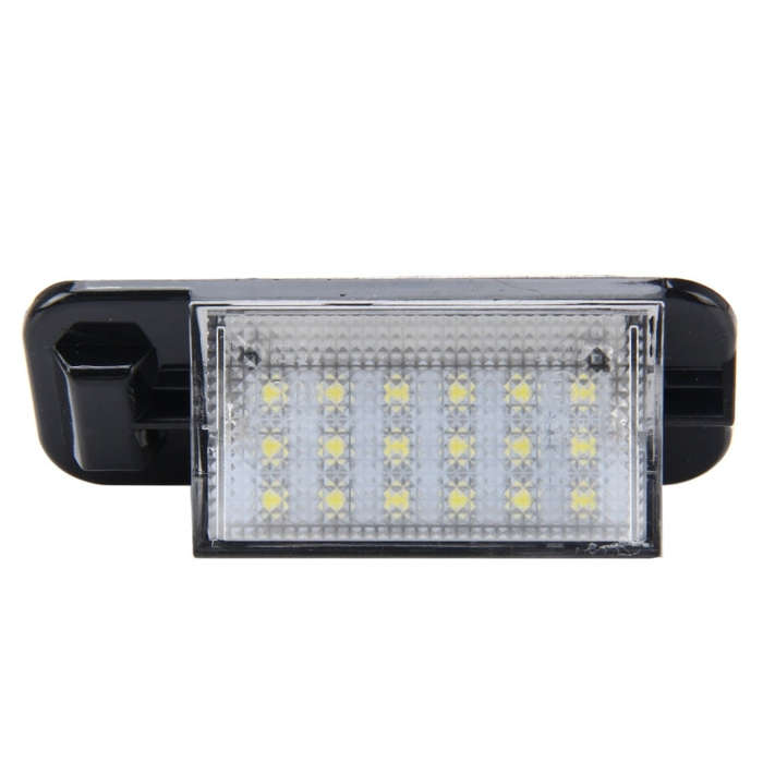 2 PCS License Plate Light with 18  SMD-3528 Lamps for BMW E36(1992-1998)2W 120LM,6000K, DC12V ...