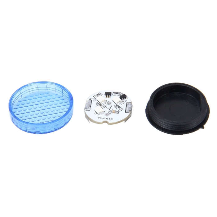 2 PCS Car Door Anti-collision Warning Strobe Light (Red Light)