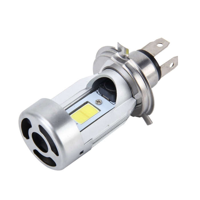 H4 HS1 Motorcycle Headlamps COB Spotlights Electric Car Fog Lights  6000K 20W 2600LM 5000Hours(Wh...