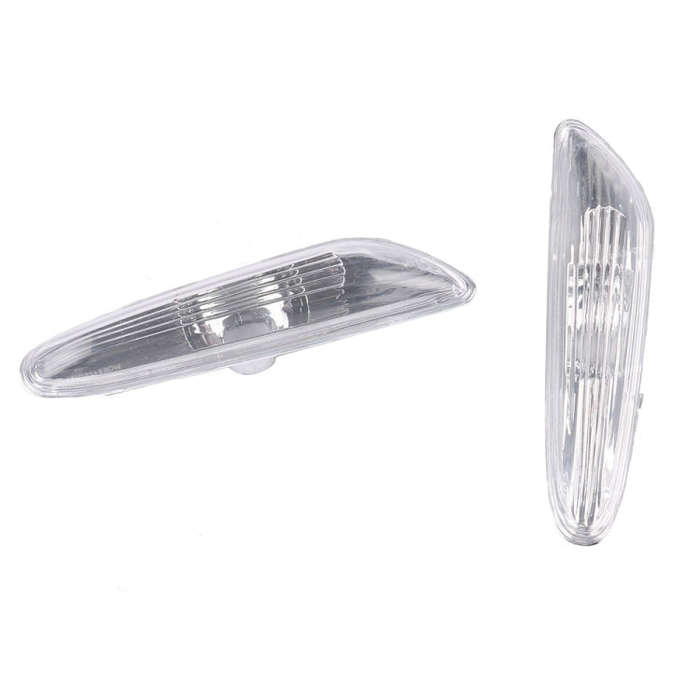 2 PCS Car Side Marker Lights / Turn Signal Lights Housing without Bulbs 63 13 7 165 742 / 63 13 7...