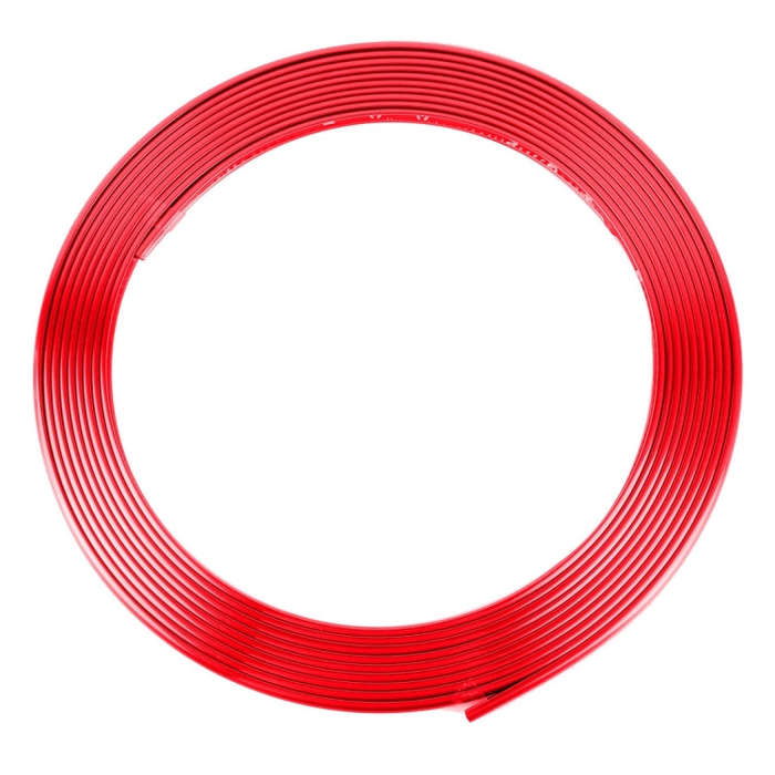 Universal Decorative Scratchproof Stickup 8M Flexible Car Wheel Hub TRIM Mouldings Shining Decora...