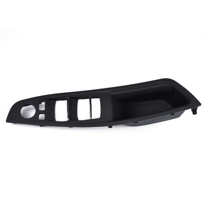 Door Left Front Handle Window Switch Panel 51417225875 for BMW 5 Series(Black)