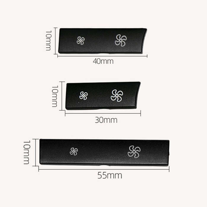 Car Wind Power Switch Air Conditioning Air Volume Button for BMW 5 Series 2011-2017 / 7 Series 20...