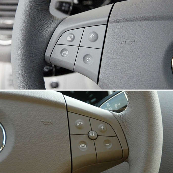 Car Right Side 5-button Steering Wheel Switch Buttons Panel 1648200110 for Mercedes-Benz W164, Le...