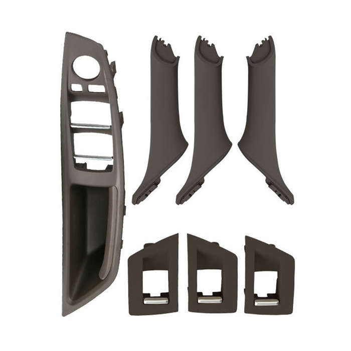 Car Imported Version Inside Doors Handle Pull Trim Cover 5141 7225 873 for BMW F10 F18, Left Driv...