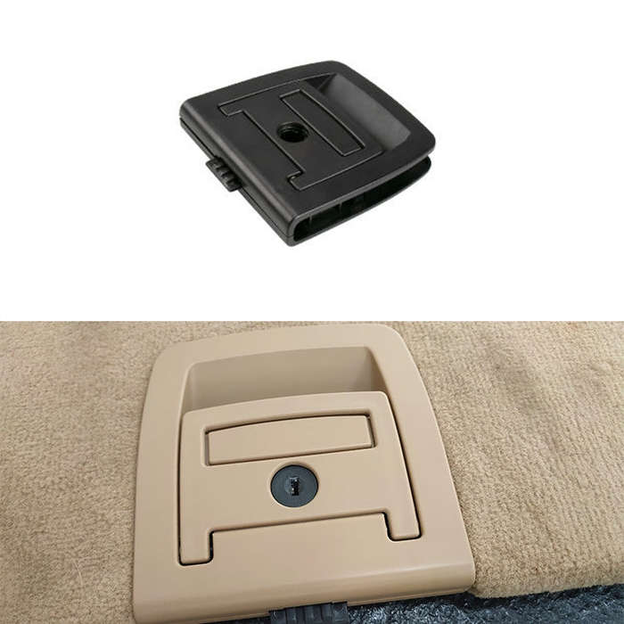 Car Rear Trunk Mat Carpet Handle with Hole 51479120283 for BMW X5 / X6 2006-2013, Left Driving (B...