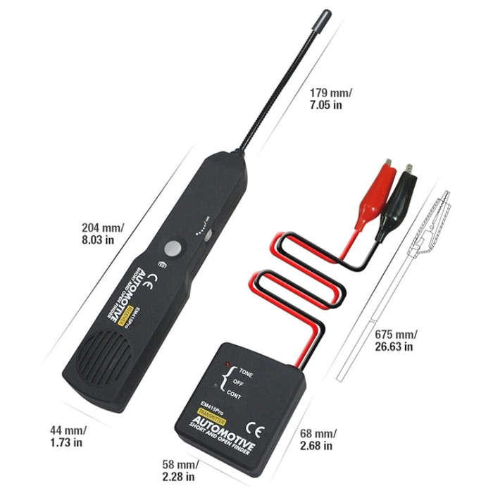EM415 Car Open Circuit Short Circuit Detector Car Repair Tool Line Finder