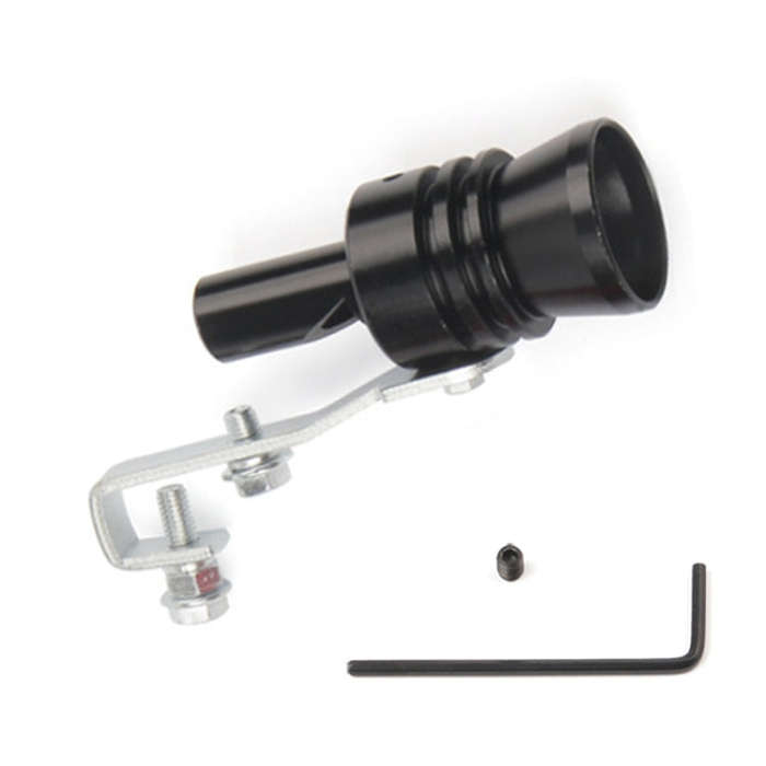 Universal Aluminum Turbo Sound Exhaust Muffler Pipe Whistle Car / Motorcycle Simulator Whistler, ...
