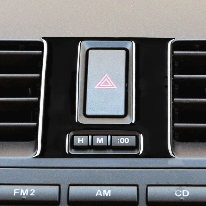 For Mazda 3 Axela 2010-2013 Car Emergency Light Switch B Decorative Sticker, Left and Right Drive...