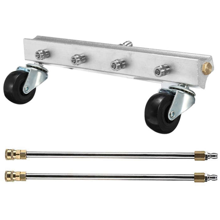 Car Body Chassis Car High Pressure Washing Machine Car Bottom Water Washing Machine 4 Nozzle Clea...