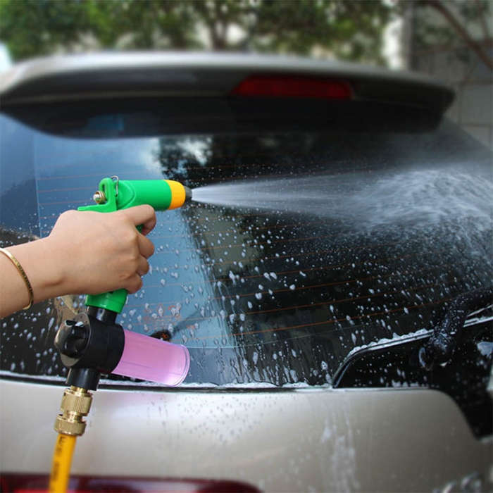 Portable Multi-functional Car Washer Water Gun Foam Pot Water Sprayer
