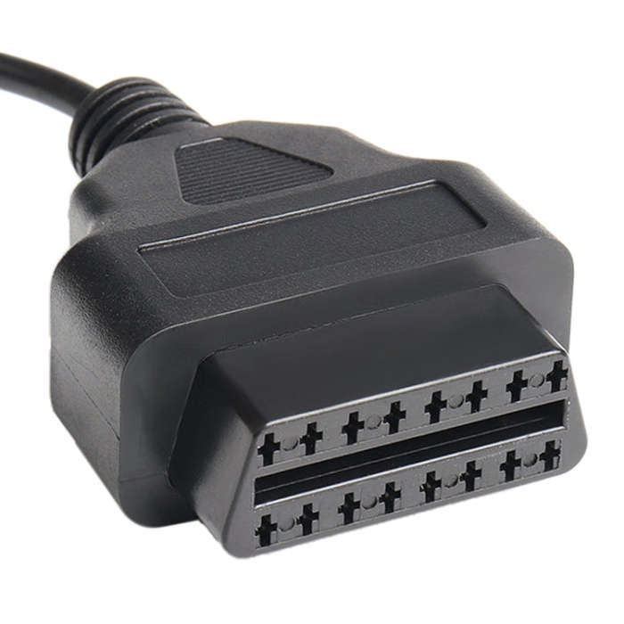 Car OBD 2 Female to USB Connector OBD Plug GPS Cable, Cable Length: 1m