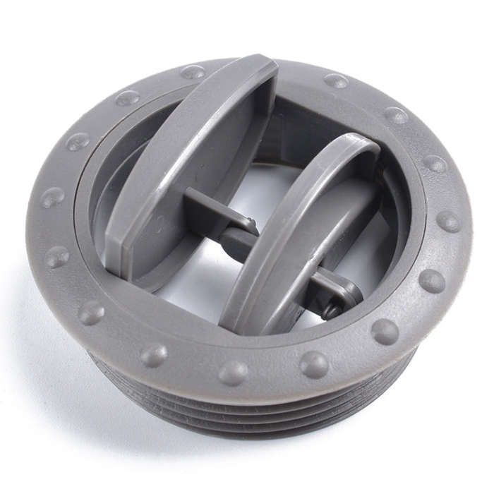Universal 60mm Round AC Air Outlet Vent for RV Bus Boat Yacht Auto Air Conditioner Vent Replaceme...