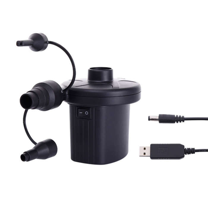 Car Portable Multifunctional Air Pump Tire Inflator Electric / USB Inflatable Pump