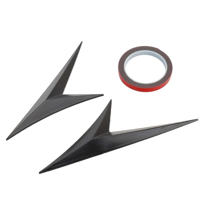 Modified Fender Side Wing Sticker Blade Side Shark Gill Car Body Decorative Sticker for Honda 10t...