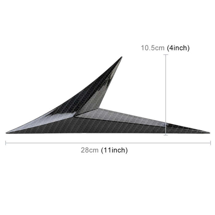 Modified Fender Side Wing Sticker Blade Side Shark Gill Car Body Decorative Sticker for Honda 10t...