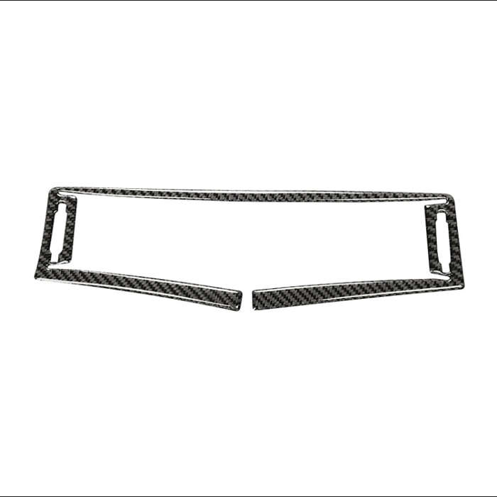 Car Carbon Fiber Central Control Air Outlet Decorative Sticker for Lexus IS250 2013-, Left Drive