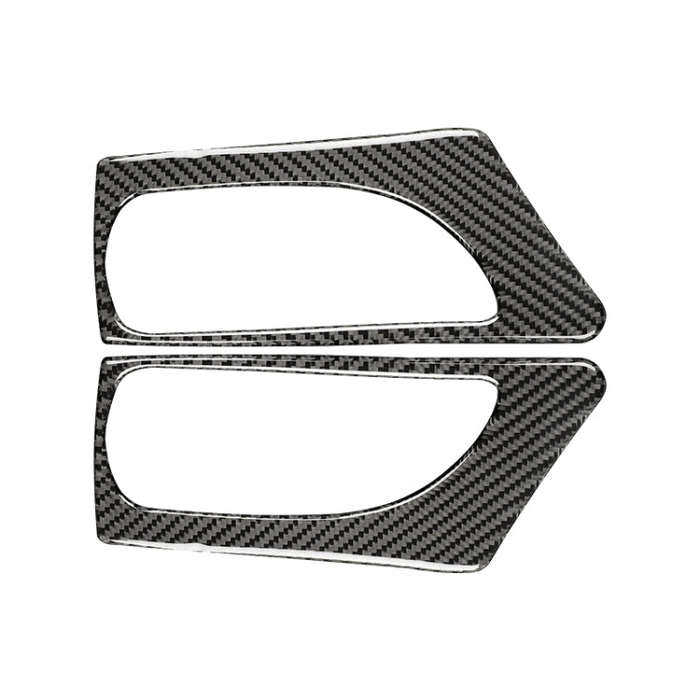 Car Carbon Fiber Front Door Handle Decorative Sticker for Lexus IS250 2013-, Left Drive B Style