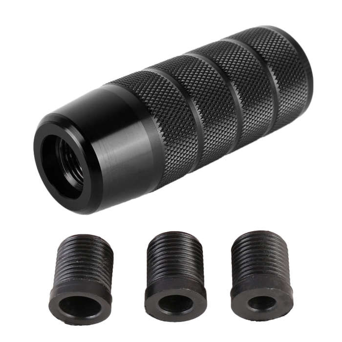 Universal Car Threaded Post Gear Head Gear Shift Knob (Black)