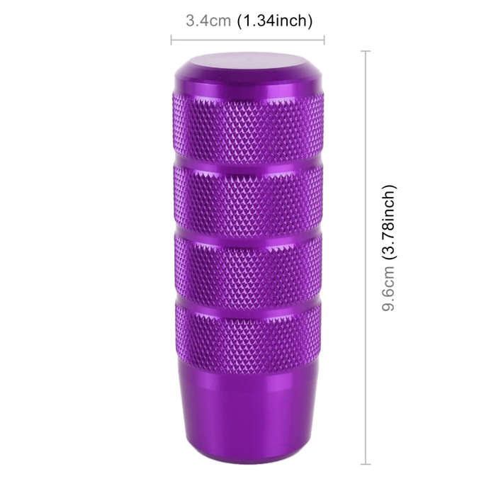 Universal Car Threaded Post Gear Head Gear Shift Knob (Purple)