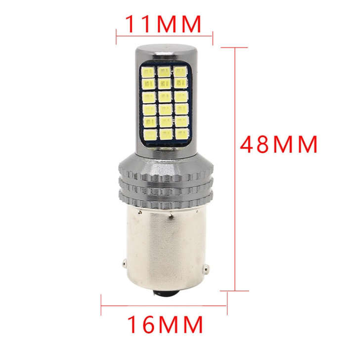 2 PCS 1156 / BA15S DC12V / 5W Car Turn Lights / Reversing Lights / Brake Lights with 36LEDs SMD-2...