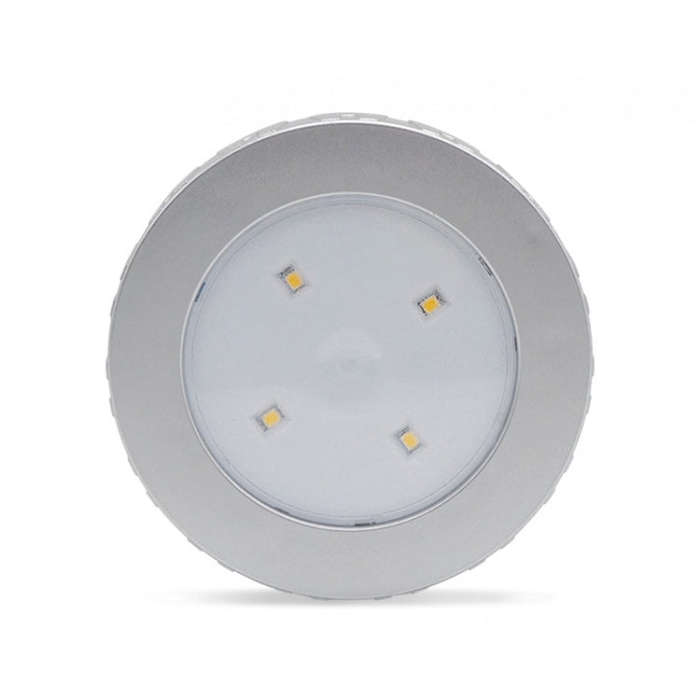 R-1633 4.5V / 0.3W 4LEDs Car Indoor Dome Light LED Touch Night Light (Gold)