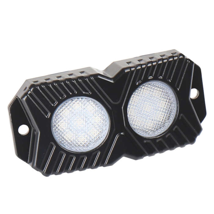 18W DC 12-24V 1.2A LED Double Row Car Bottom Light / Chassis Light / Yacht Deck Atmosphere Light ...