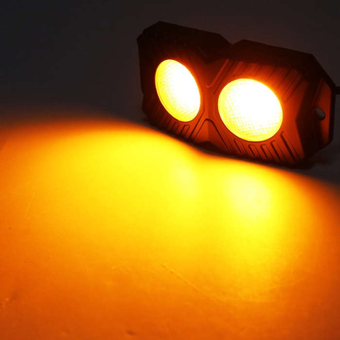 18W DC 12-24V 1.2A LED Double Row Car Bottom Light / Chassis Light / Yacht Deck Atmosphere Light ...