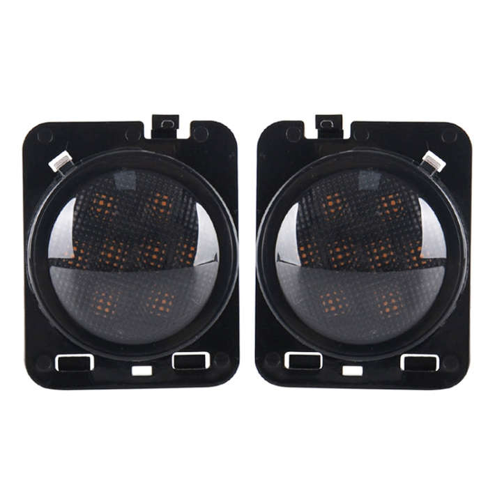 2 PCS 8W DC 12V Car SUV Refit LEDWheel Eyebrow Turn Signal for Jeep Wrangler JK 07-17, Specificat...