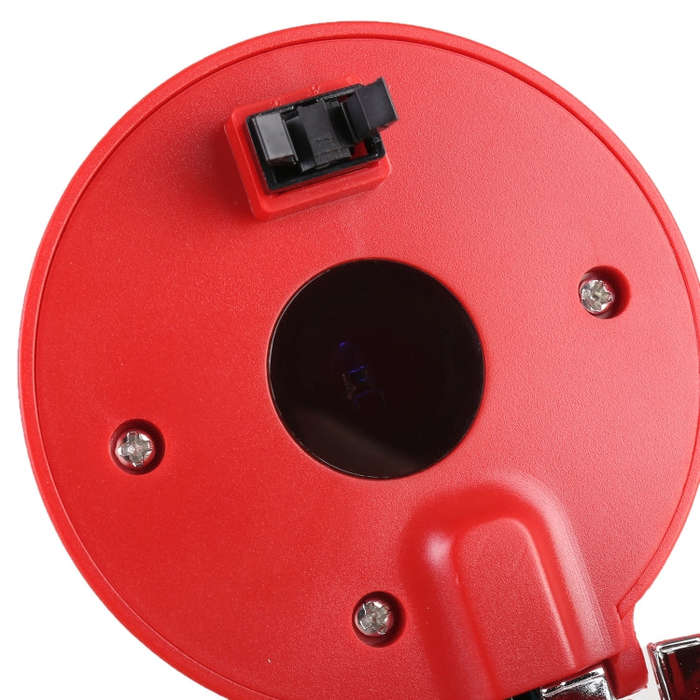 Portable Car Stainless Steel Liner Cigarette Ashtray with Light(Red)