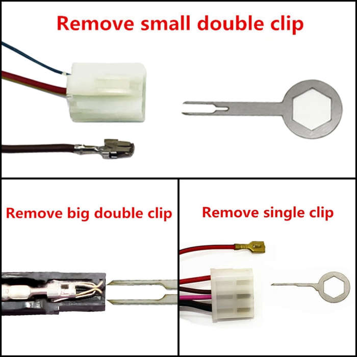 21 in 1 Car Plug Circuit Board Wire Harness Terminal Extraction Pick Connector Crimp Pin Back Nee...