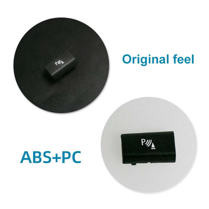 Car Radar P Button Electric Eye Switch Button for BMW E70 / E71, Left and Right Drive Universal
