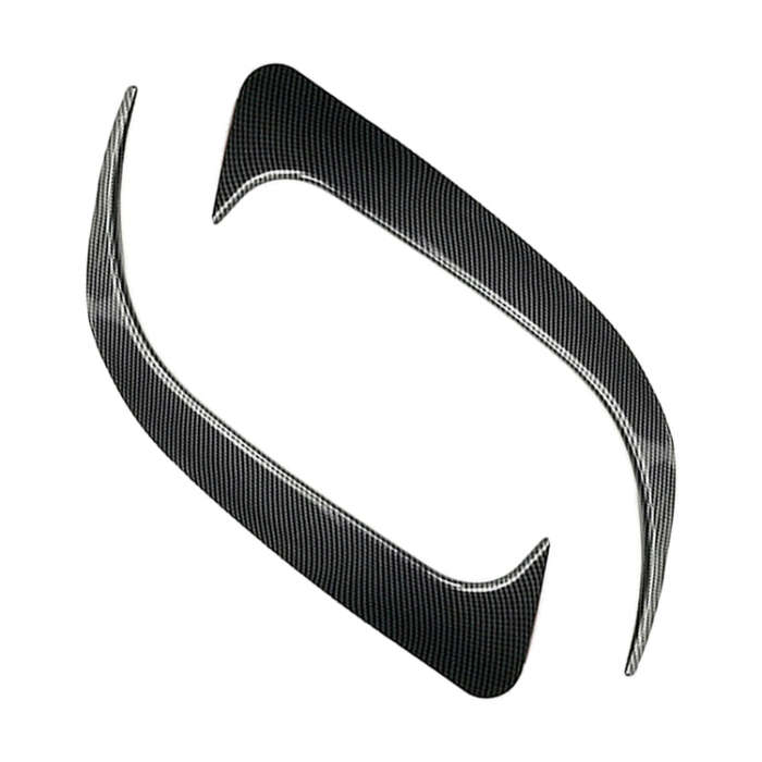 Car Rear Bumper Wind Knife Blade Decoration Sticker for Mercedes-Benz CLA200/220/250/260 (Carbon ...