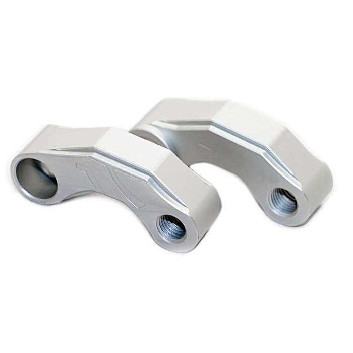 SF-YSZ-2 Mirror Code Motorcycle Modification Aluminum Alloy CNC Rearview Extension Bracket Set (S...