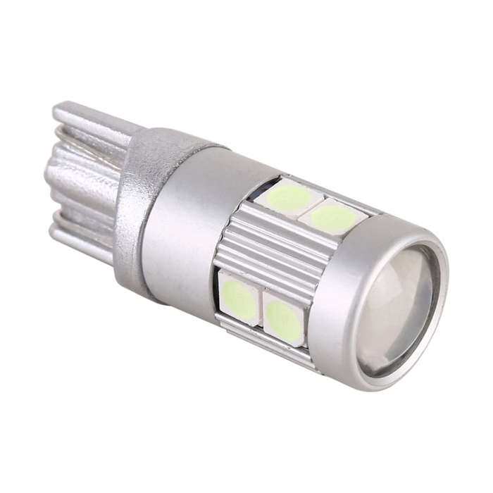 4 PCS T10 DC12V / 2W Car Clearance Light 9LEDs SMD-3030 Lamp Beads (Ice Blue Light)